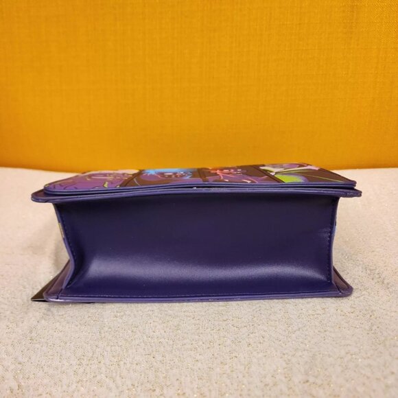 Loungefly Disney Villains in the Dark Crossbody Bag Ursula Evil Queen Hades NEW - Picture 8 of 9